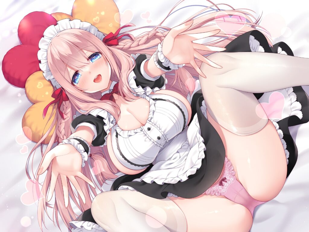 メイドのエロ画像を復習していく
