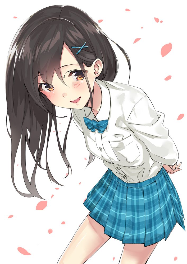 黒髪の二次エロ画像を愛でる。
