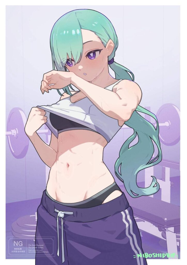 汗の虹エロ画像