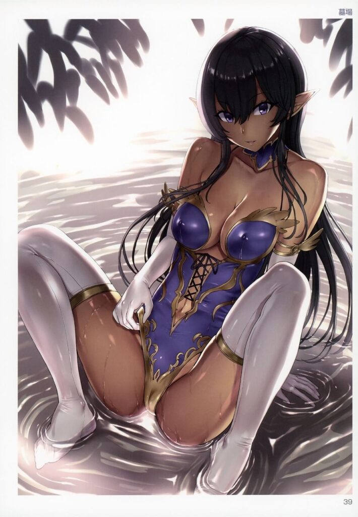 エルフ画像で今夜もイチャラブ妄想！「やっ♥ダメェ♥そこぉ♥そこいじめないでぇ♥」