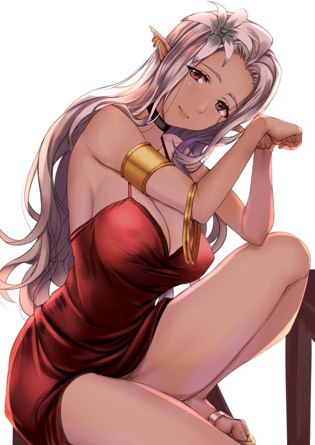 エルフ画像で今夜もイチャラブ妄想！「やっ♥ダメェ♥そこぉ♥そこいじめないでぇ♥」