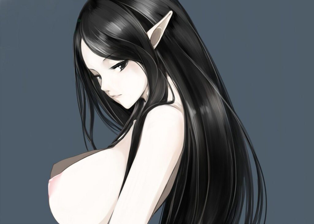 エルフ画像で今夜もイチャラブ妄想！「やっ♥ダメェ♥そこぉ♥そこいじめないでぇ♥」