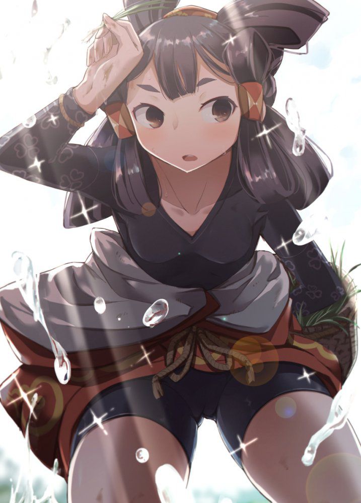 黒髪の二次エロ画像を愛でる。