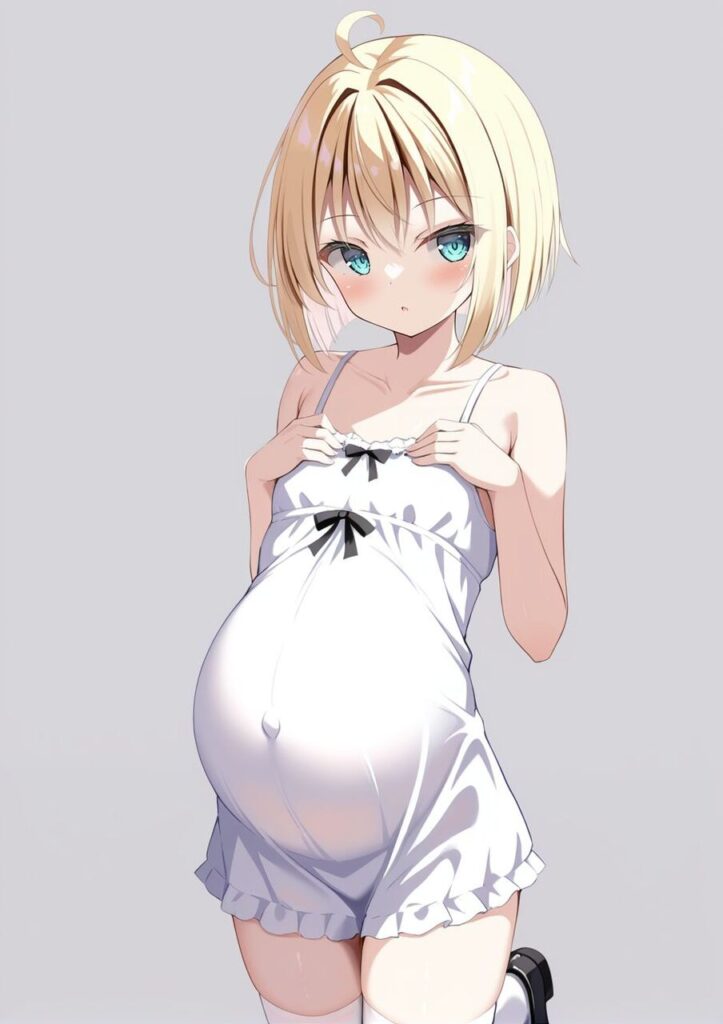 ボテ腹のエロ&萌え画像まとめ!