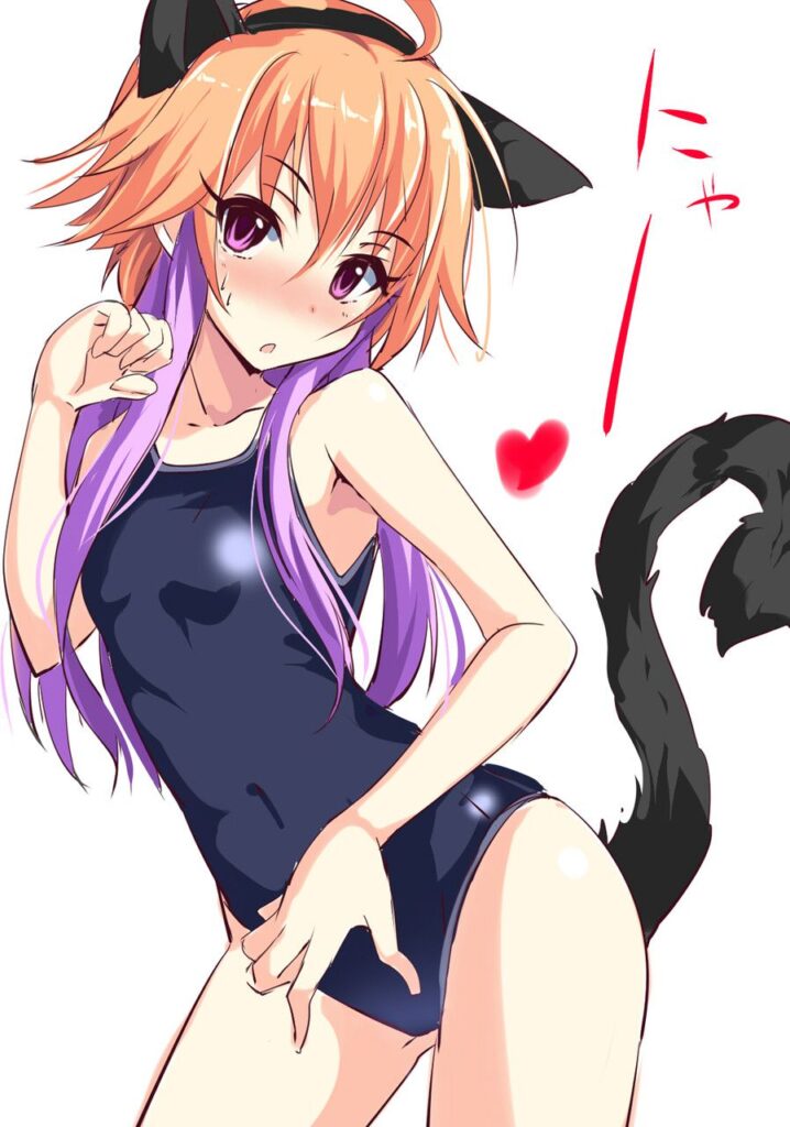 スク水のエロ画像なんです！