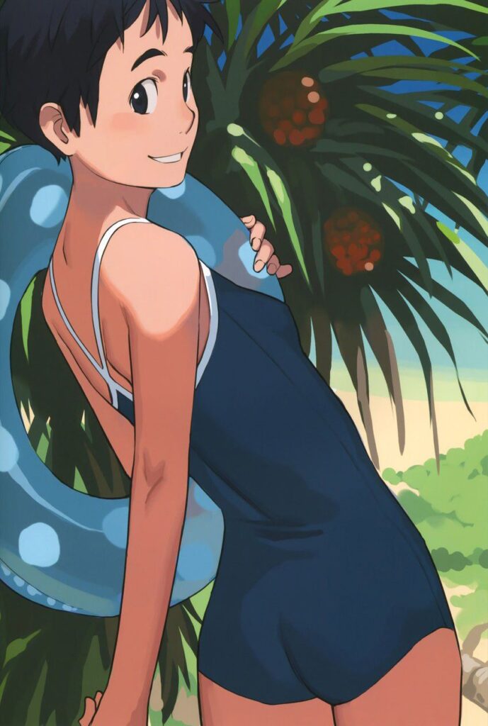 スク水のエロ画像なんです！