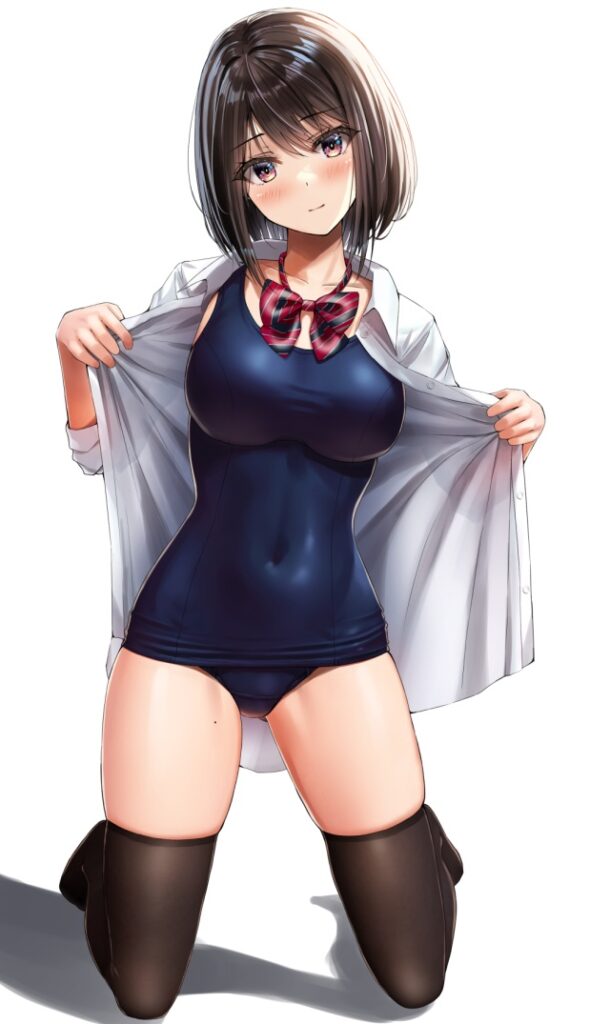 スク水のエロ画像なんです！