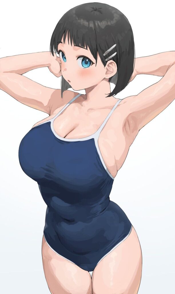 スク水のエロ画像なんです！