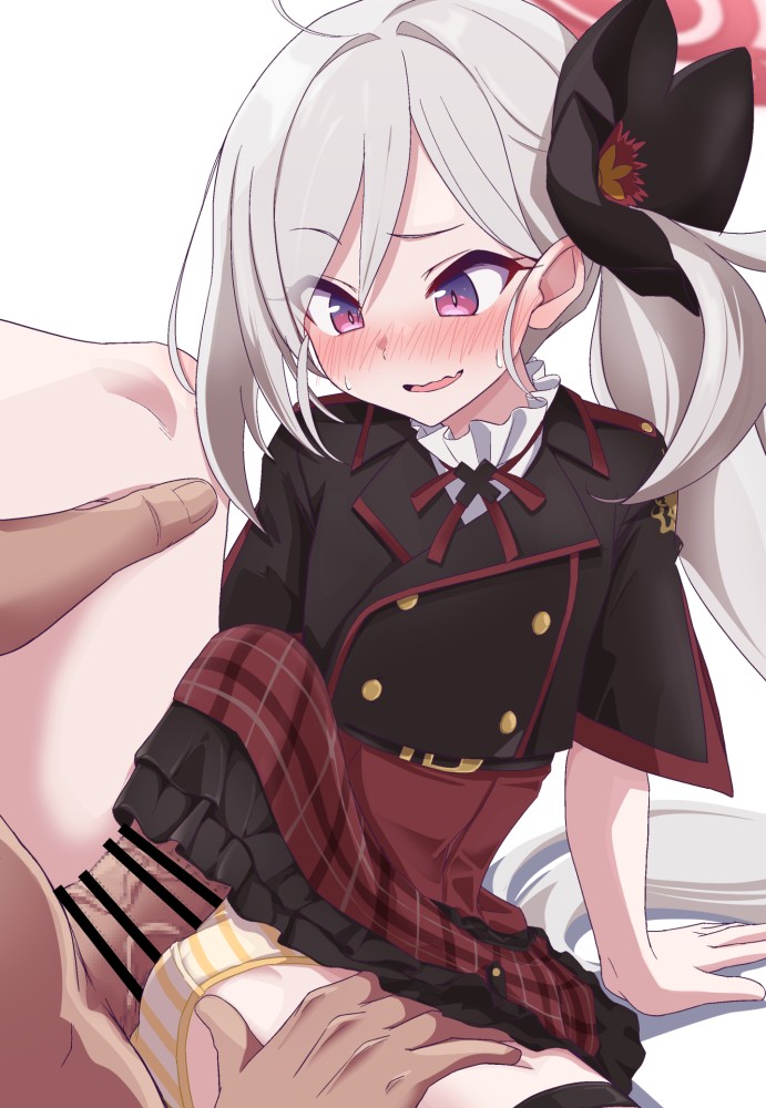 開脚の二次フェチ画像。
