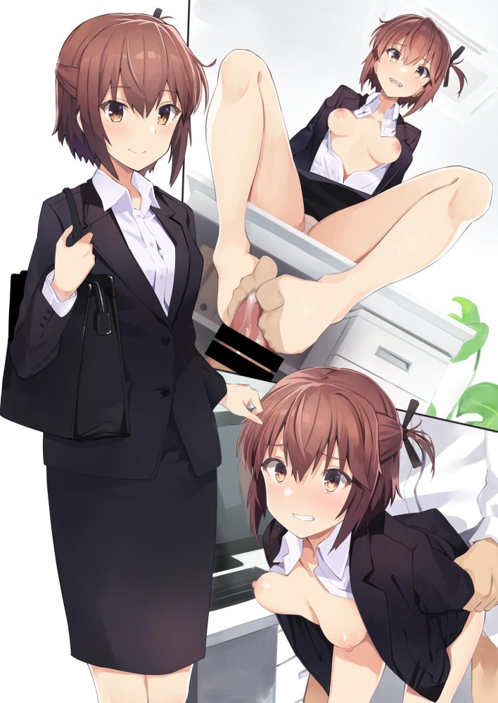 今夜のオナネタ画像は足コキでございます。
