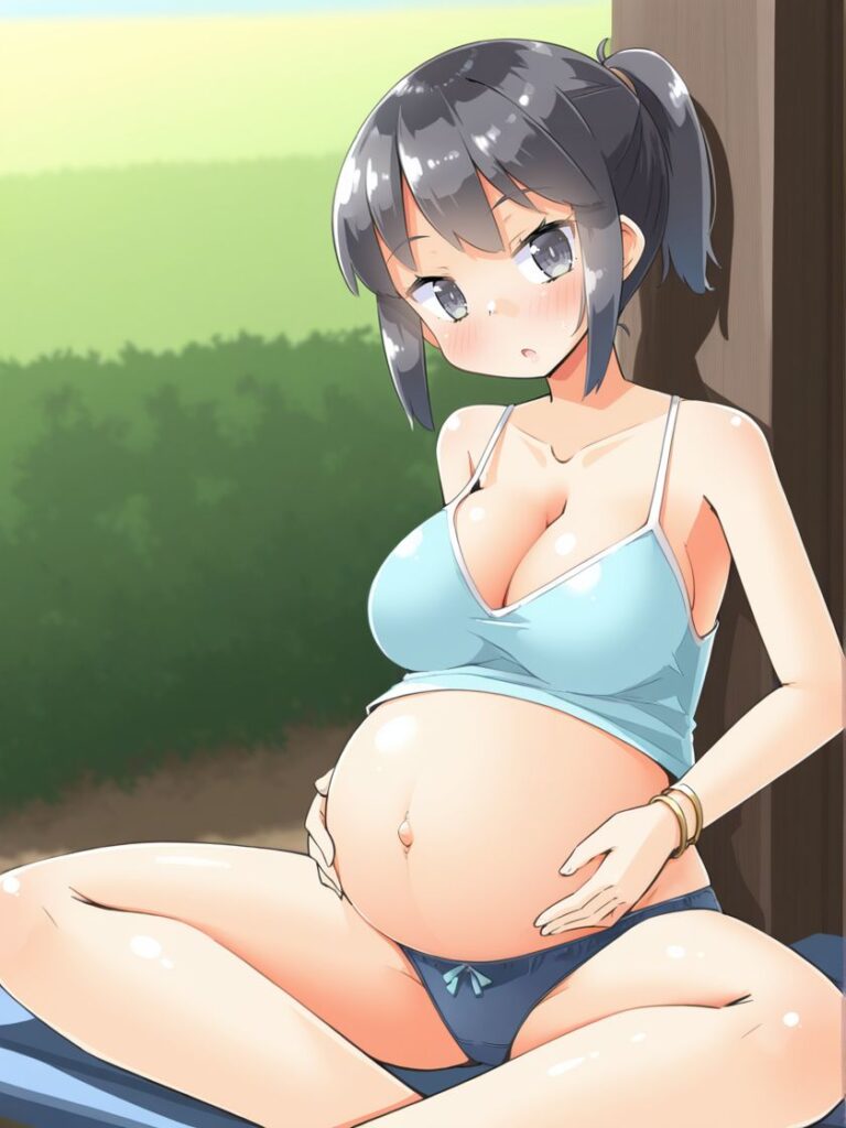 ボテ腹のえっちなやつ