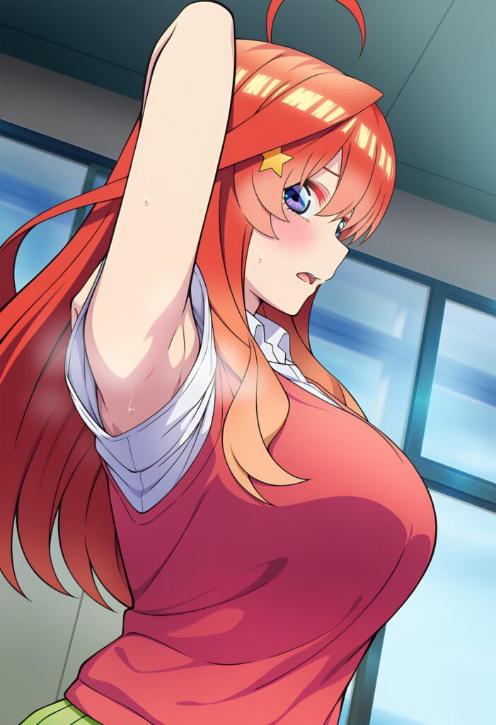 五等分の花嫁の可愛い二次元画像。