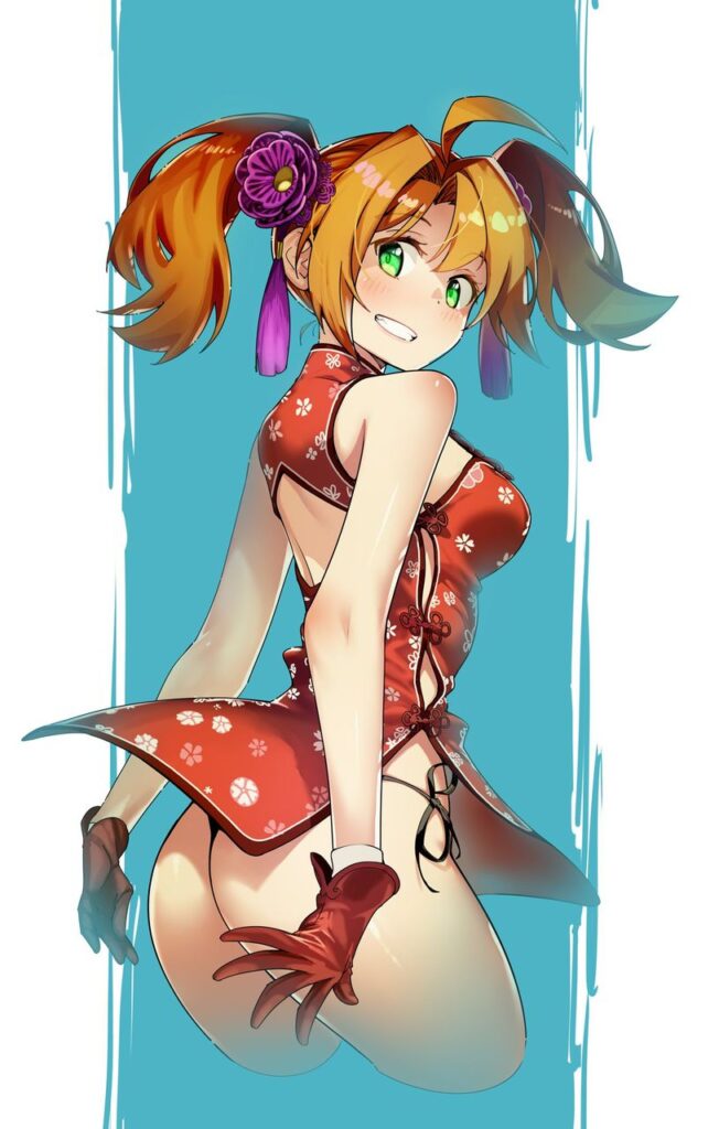 チャイナドレスのエッチな魅力が分かるエロ画像