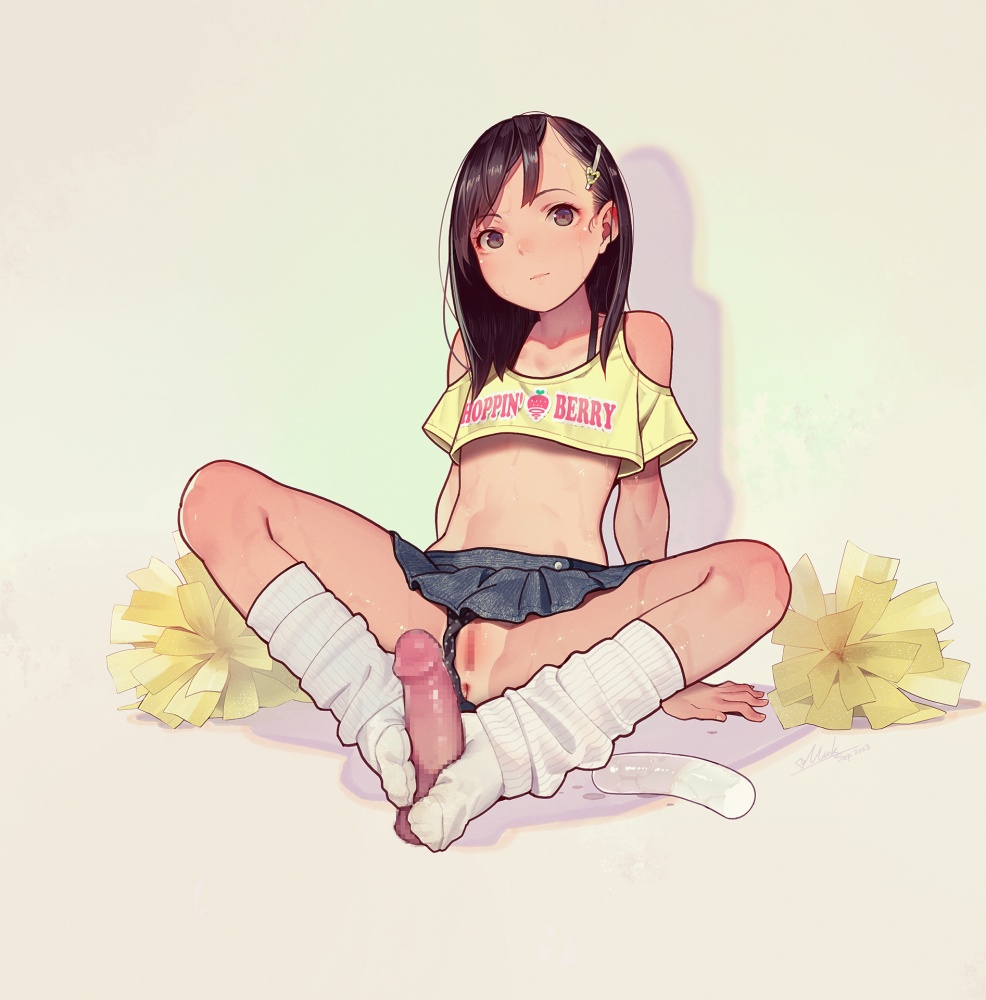 今夜のオナネタ画像は足コキでございます。