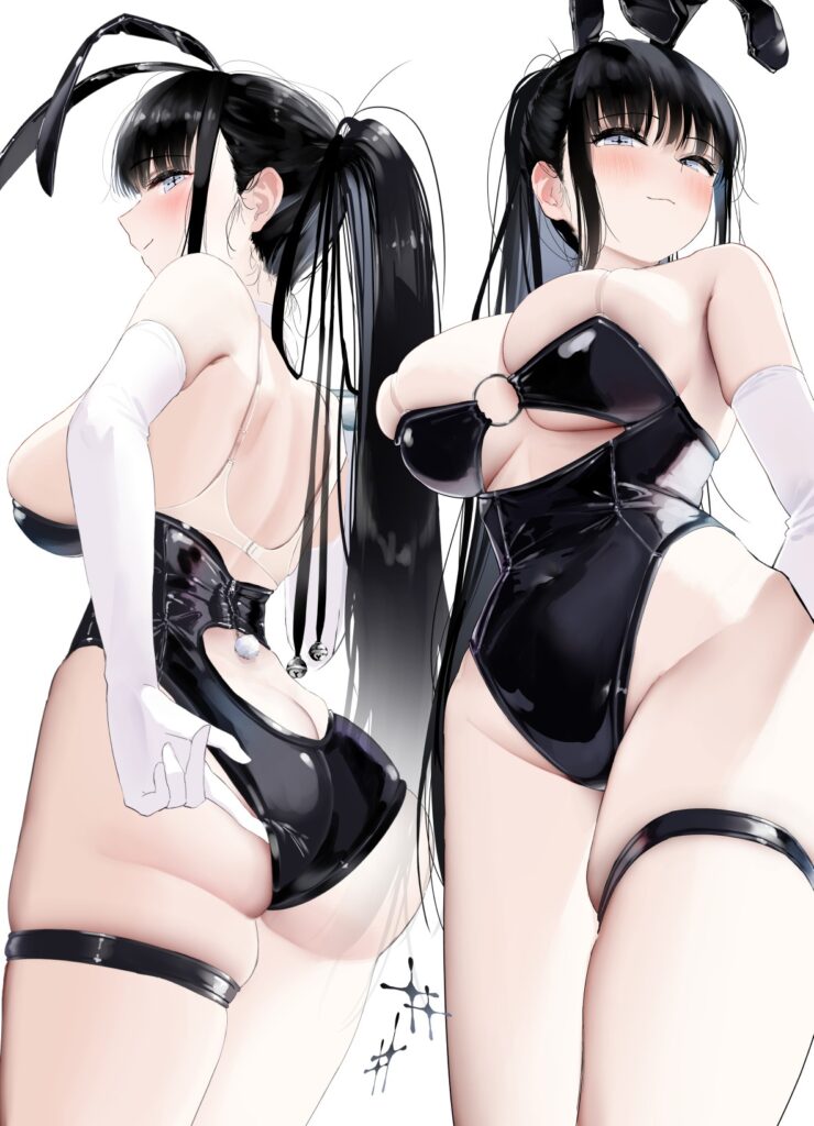 ポニーテール画像で今夜もイチャラブ妄想!「やっ♥ダメェ♥そこぉ♥そこいじめないでぇ♥」