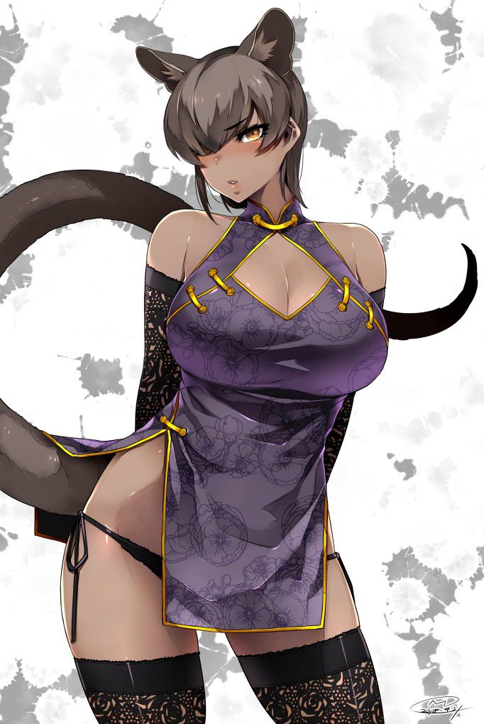 チャイナドレスのエッチな魅力が分かるエロ画像