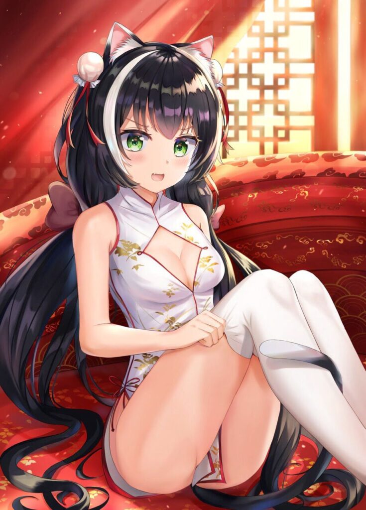 Hないたずらをしたくなる黒髪のエロ画像