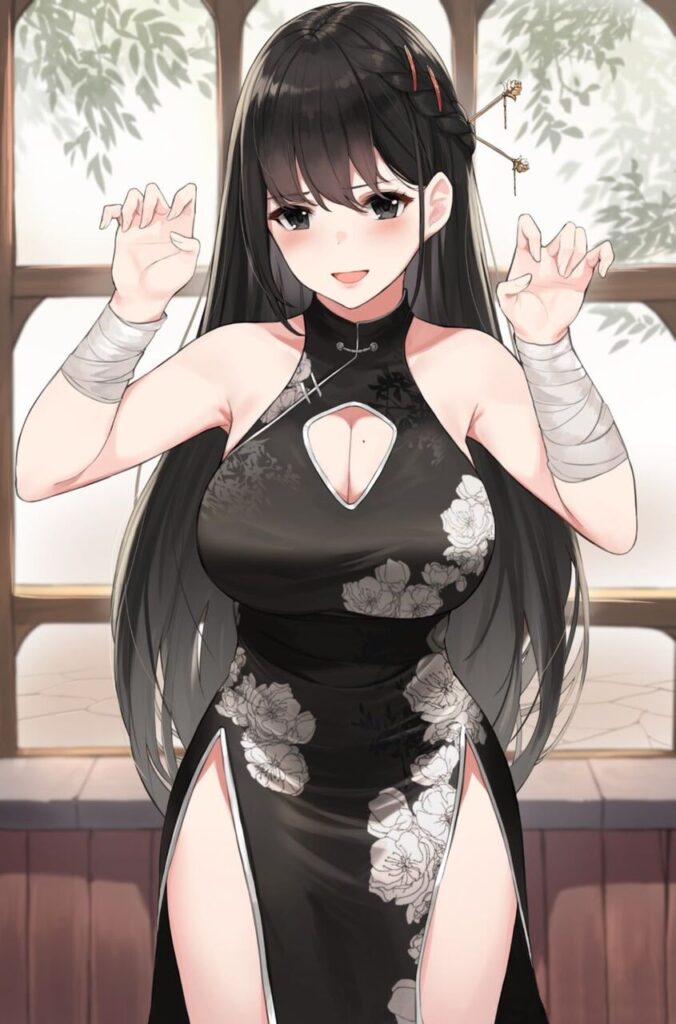Hないたずらをしたくなる黒髪のエロ画像