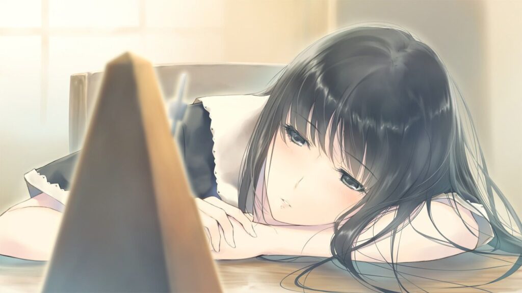 Hないたずらをしたくなる黒髪のエロ画像