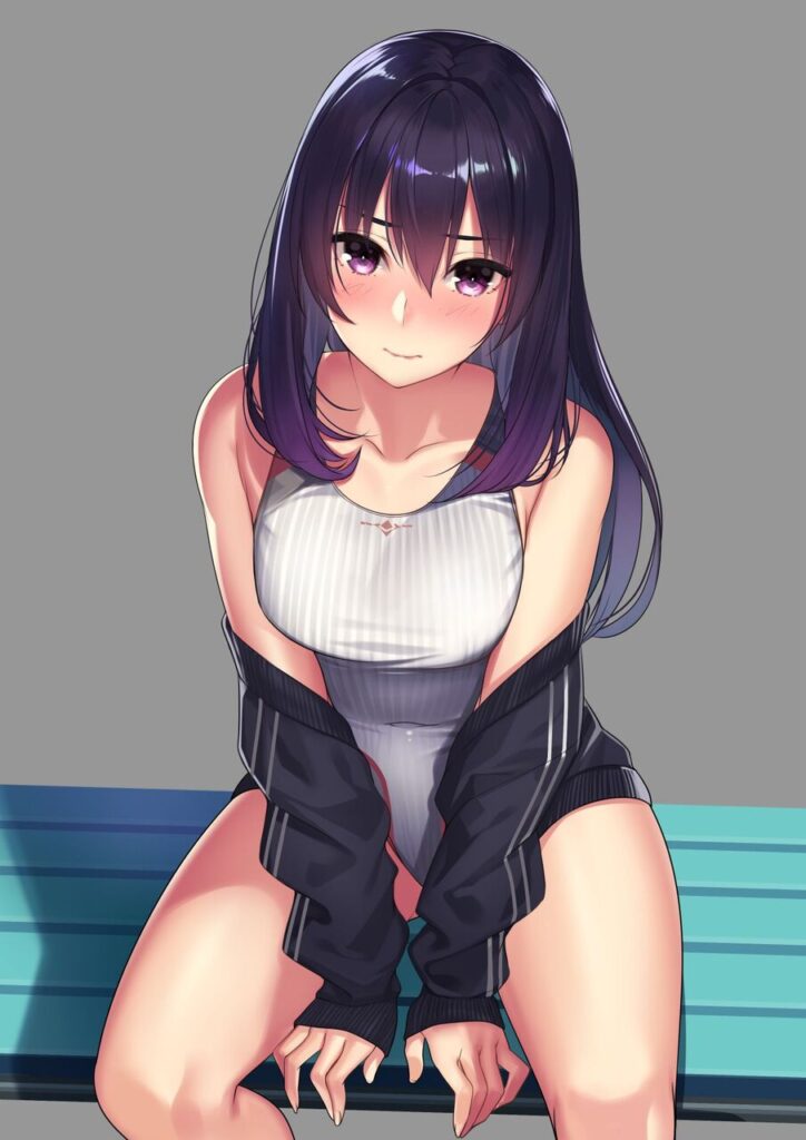 Hないたずらをしたくなる黒髪のエロ画像