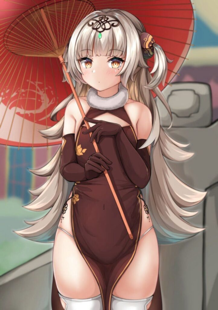 チャイナドレスのエッチな魅力が分かるエロ画像