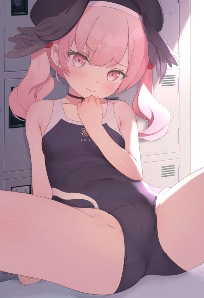 オカズにできそうなスク水の二次エロ画像はいかがですか？