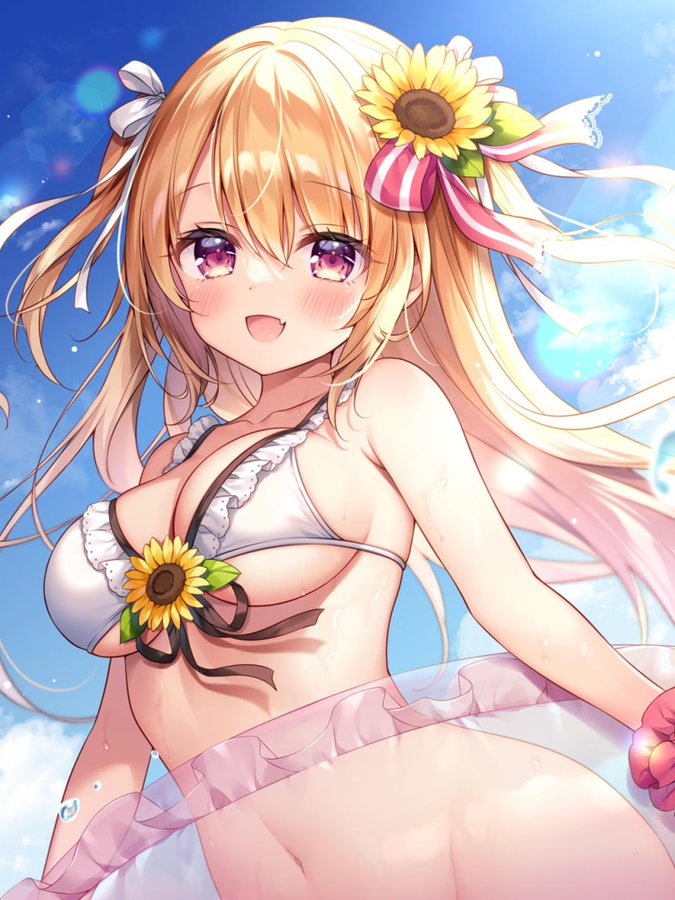 水着の二次エロ画像で!