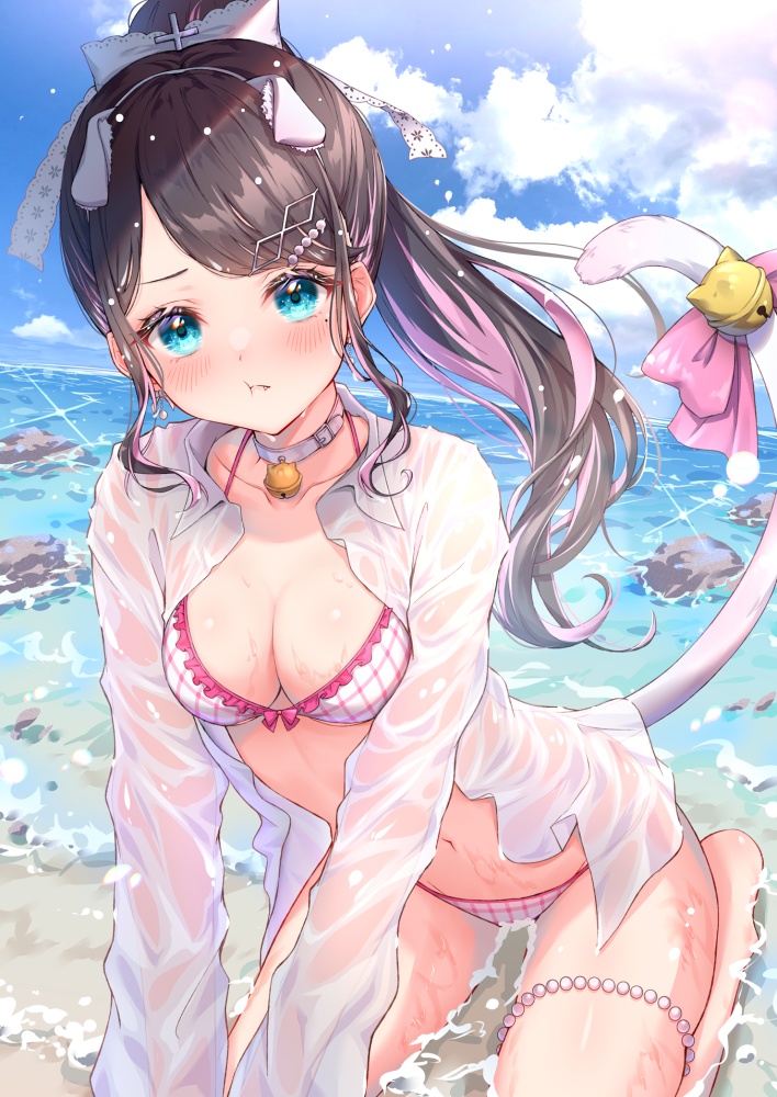 水着の二次エロ画像で!