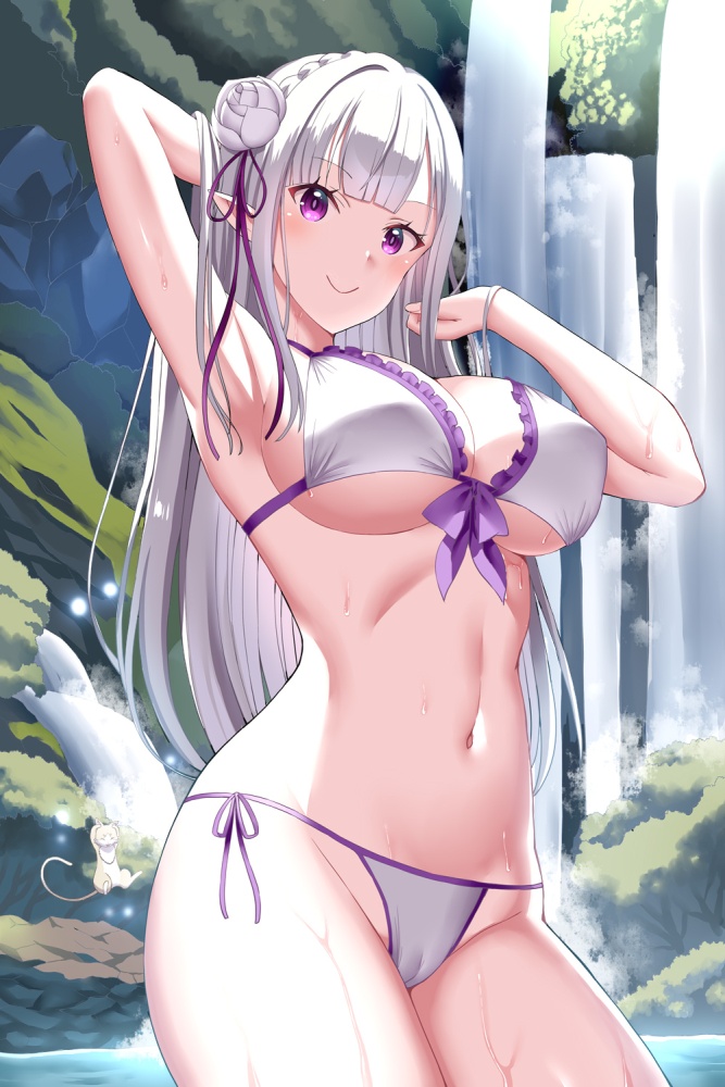 水着の二次エロ画像で!