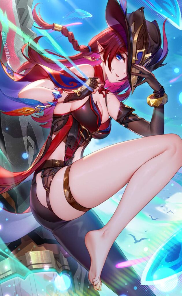 原神の可愛い二次元画像。