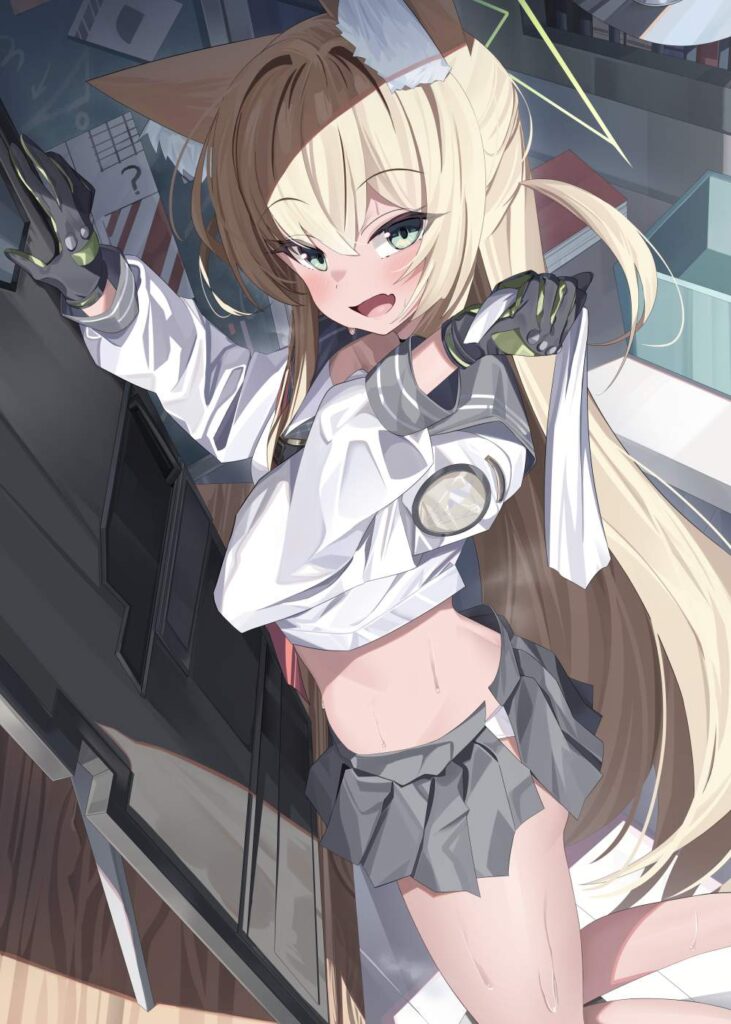 ブルーアーカイブの二次画像がヌけすぎてこまる件について