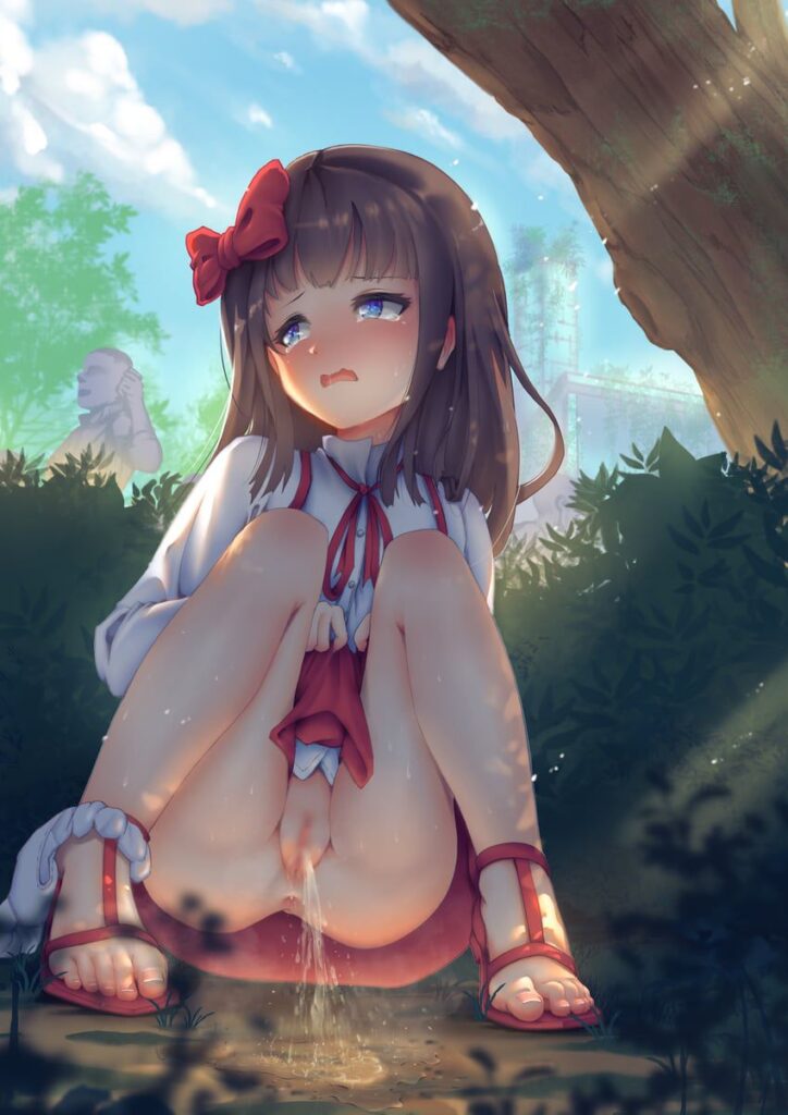 おしっこ画像で今夜もイチャラブ妄想!「やっ♥ダメェ♥そこぉ♥そこいじめないでぇ♥」