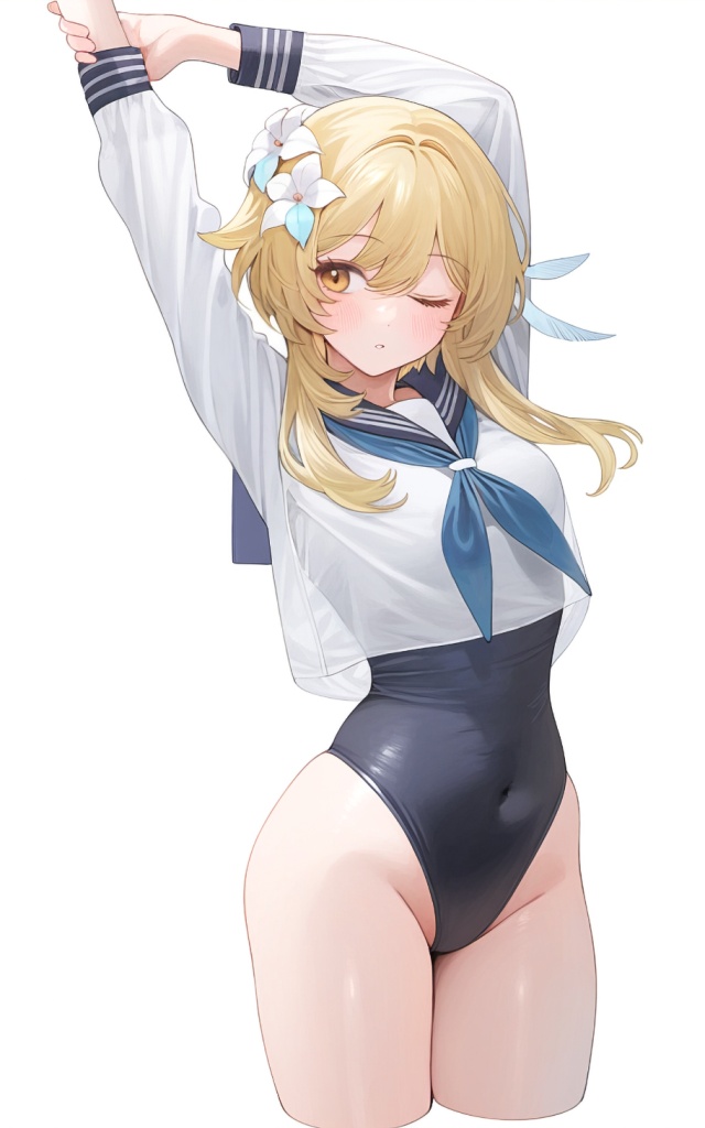 スク水のレベルが高いエロ画像