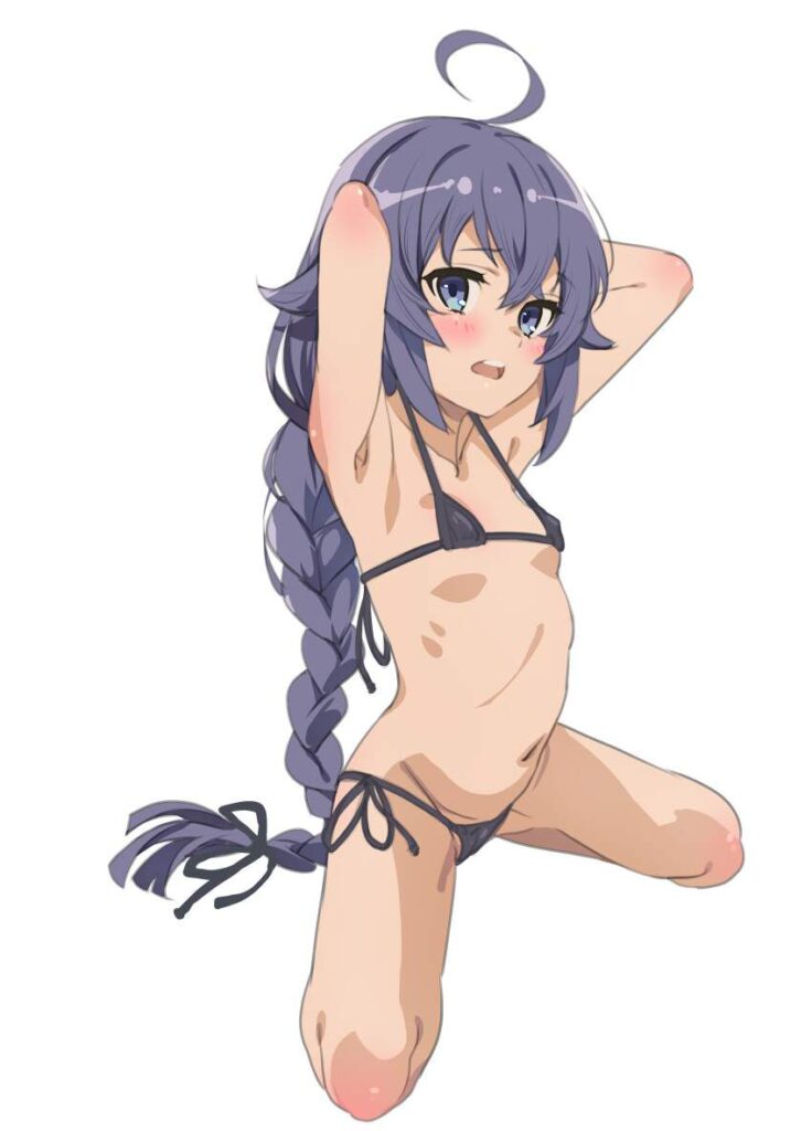 水着の二次エロ画像で!