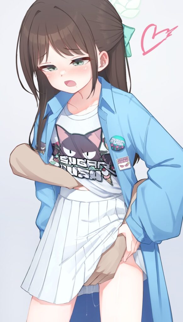 手マンのえっちなやつ