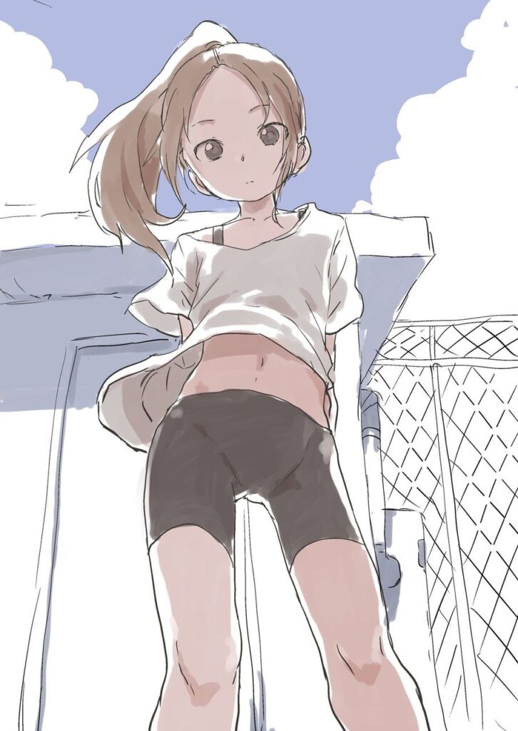 ローアングルの画像で一発ヌキたい