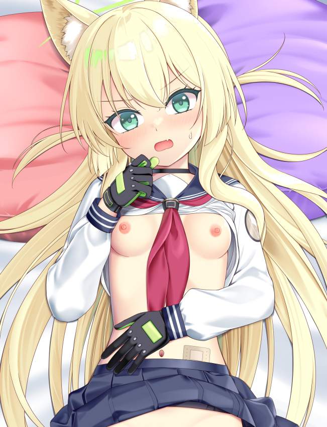クッソ可愛いブルーアーカイブ系美少女で妄想！ハメ撮り中出し！