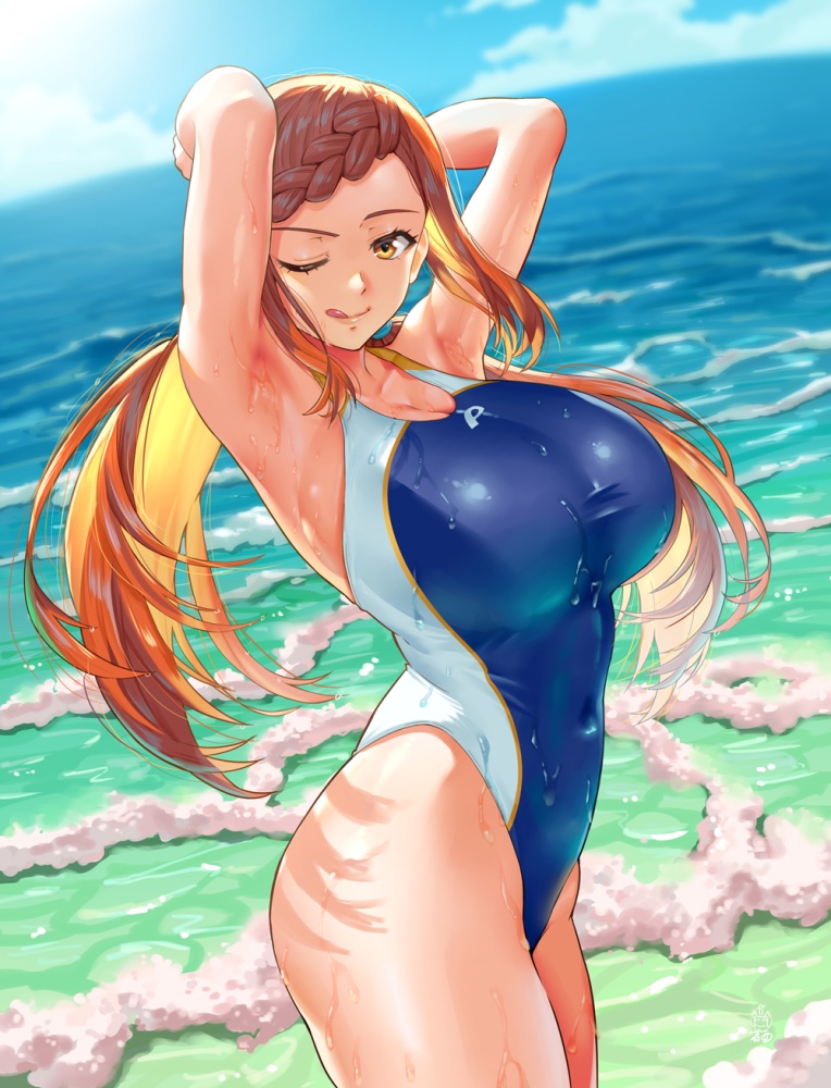 競泳水着のエロ画像集めてみたよ!