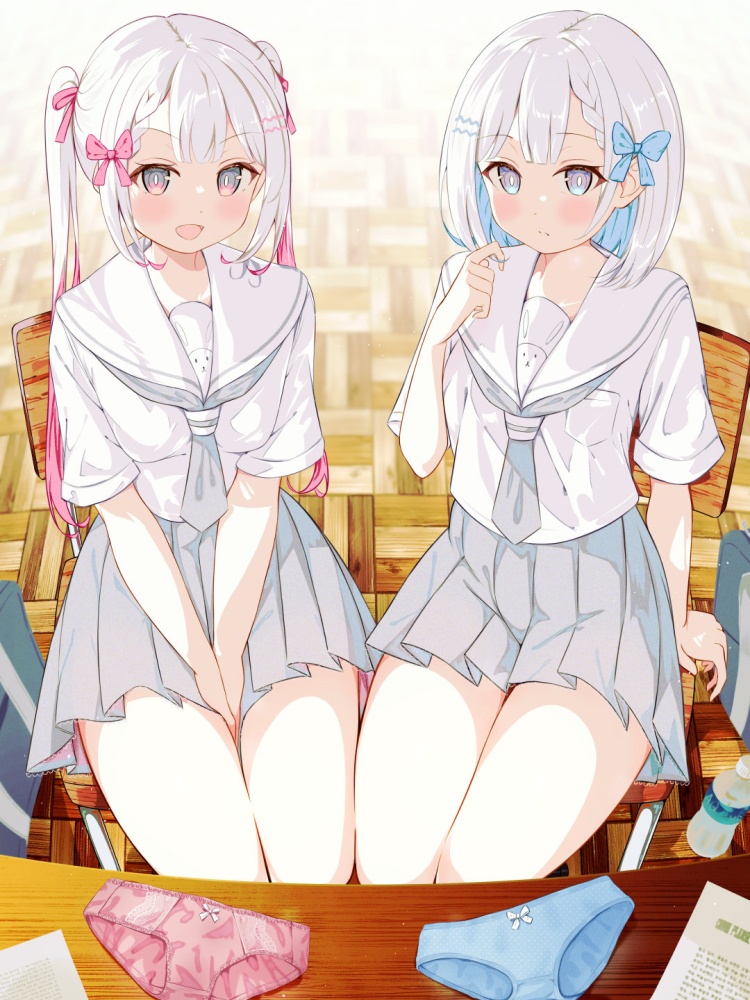 クッソ可愛いセーラー服系美少女で妄想!ハメ撮り中出し!