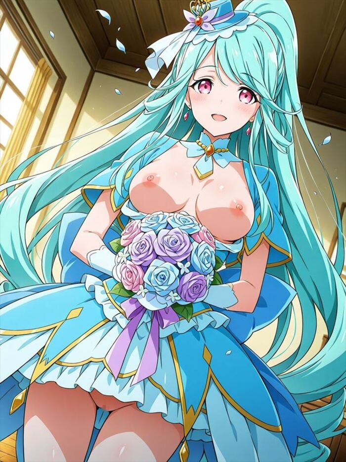 プリキュアの虹エロ画像