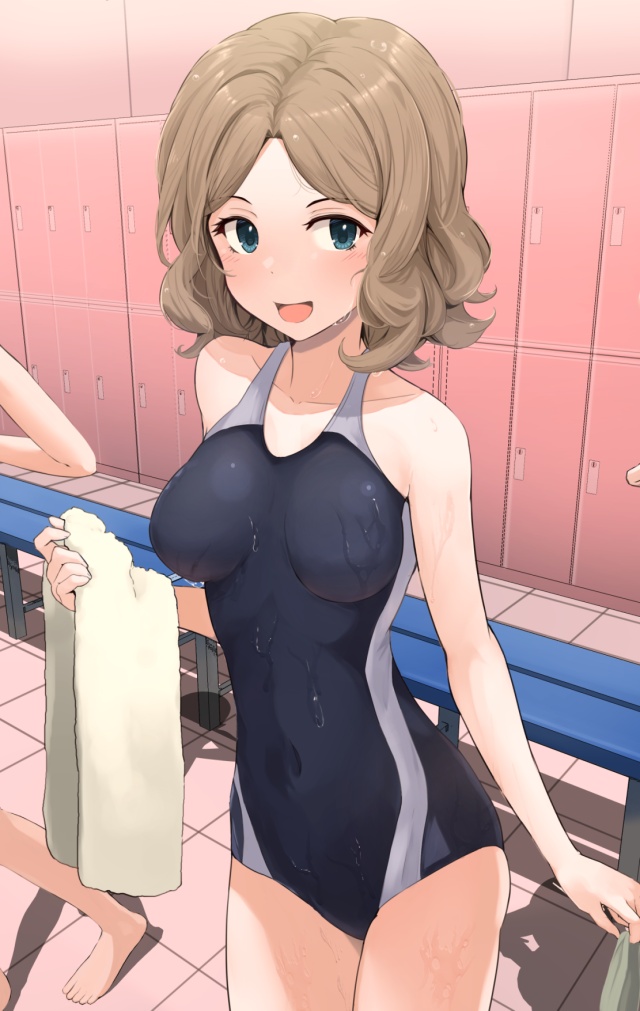 競泳水着のエロ画像集めてみたよ!
