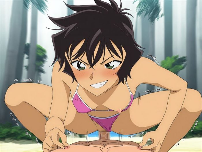 今夜のオナネタ画像は名探偵コナンでございます。