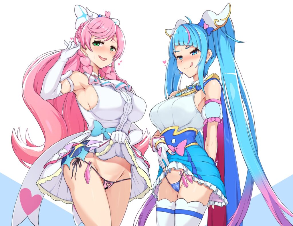 プリキュアの背徳感あふれるエロ画像