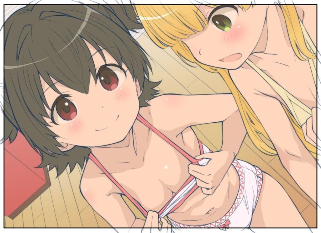 貧乳の背徳感あふれるエロ画像
