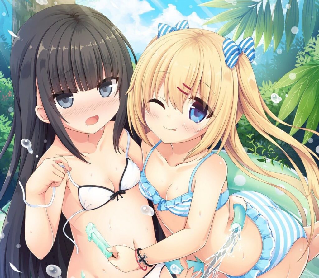 貧乳のエッチな部分を奥の奥まで堪能できるエロ画像