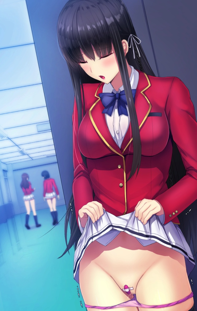 ようこそ実力至上主義の教室への二次元エロ画像。