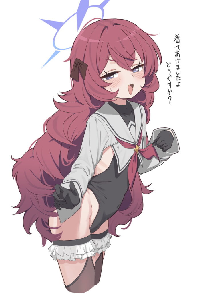 ブルーアーカイブのエロい画像