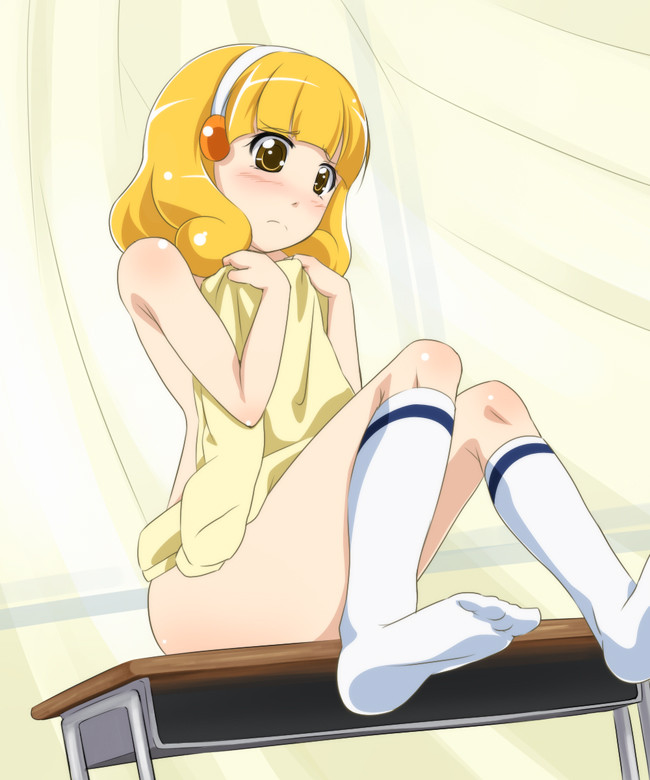 脱ぎかけの二次エロ画像