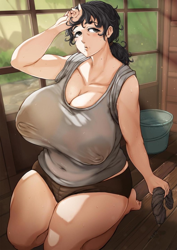 熟女の虹エロ画像