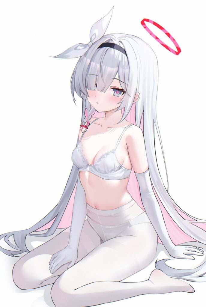 ブルーアーカイブの二次元エロ画像。